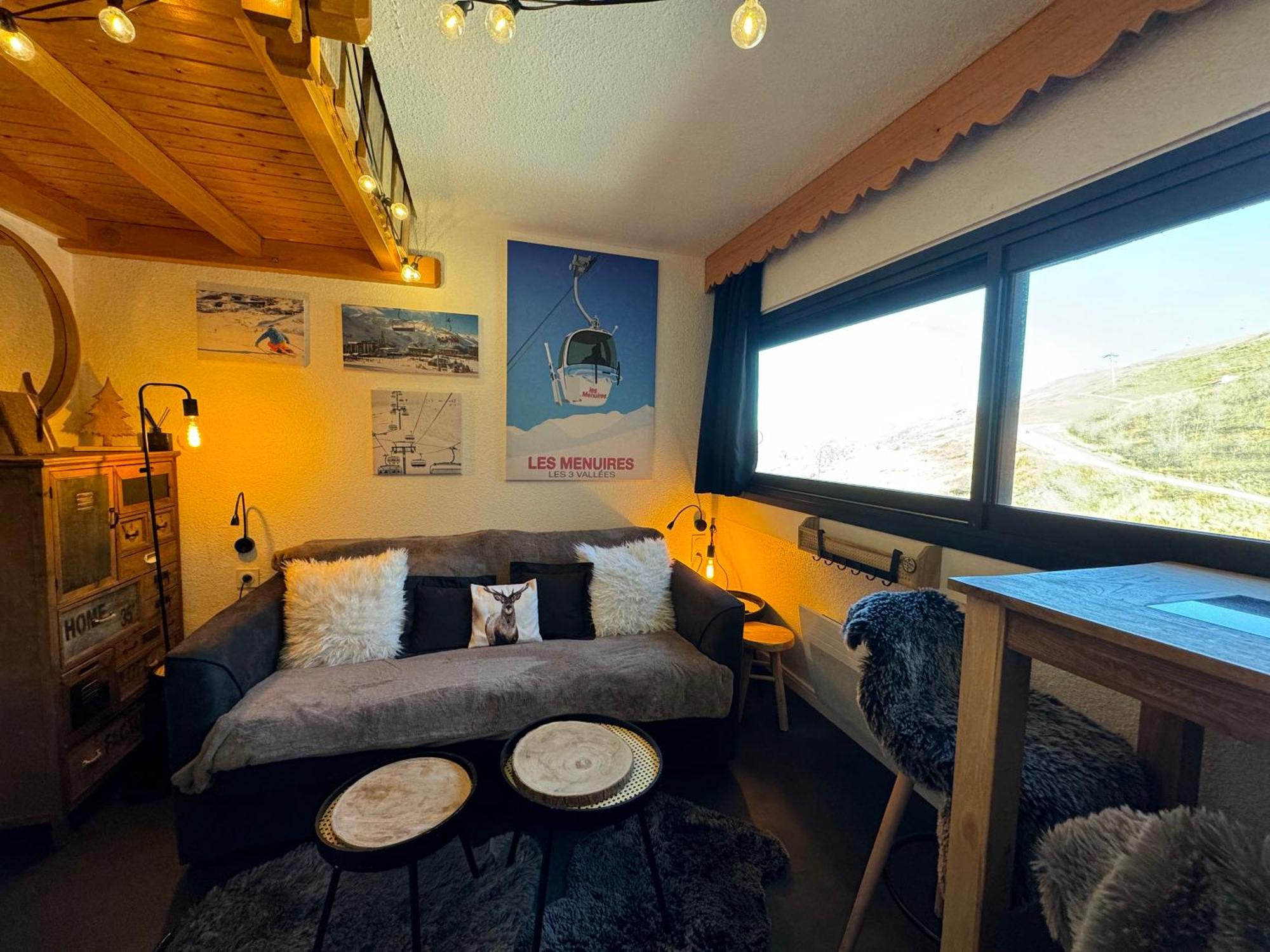 Les Menuires Centre! Chaleureux Sur Les Pistes! Appartement *