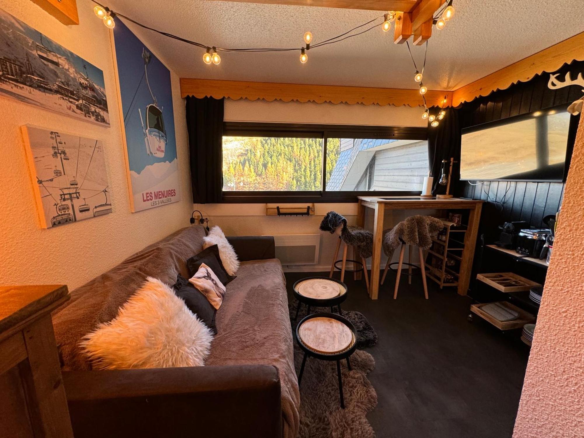 Les Menuires Centre! Chaleureux Sur Les Pistes! Appartement Saint-Martin-de-Belleville